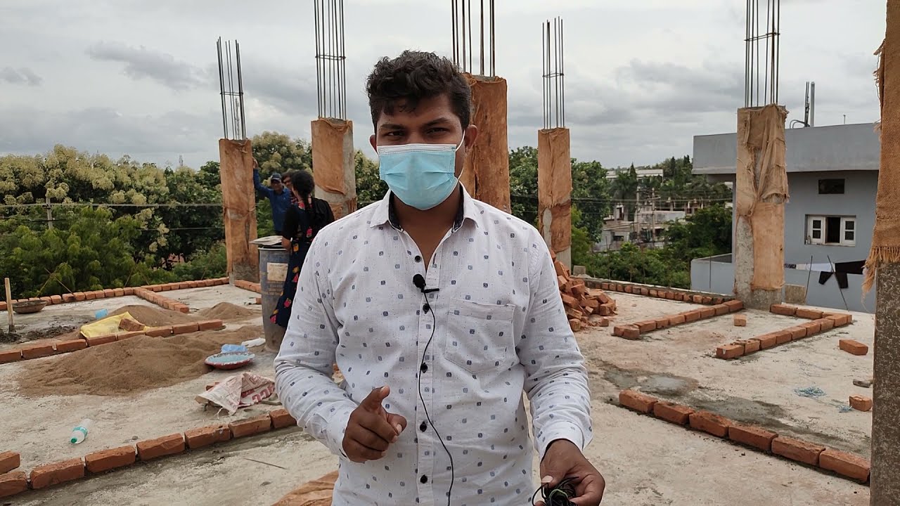 600 square feet 1bhk north east face rental portion brick laying
