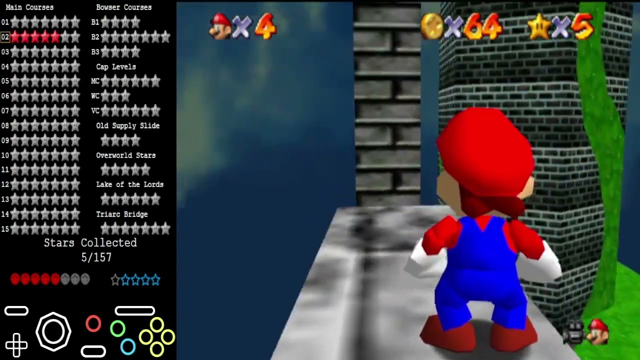 Super Mario 74: Extreme Edition Full Playthrough