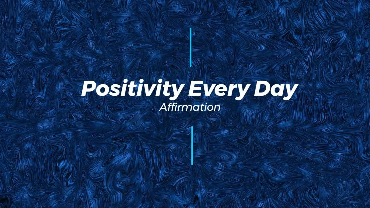 Positivity Every Day Affirmation ‑ Vibrational Kindness