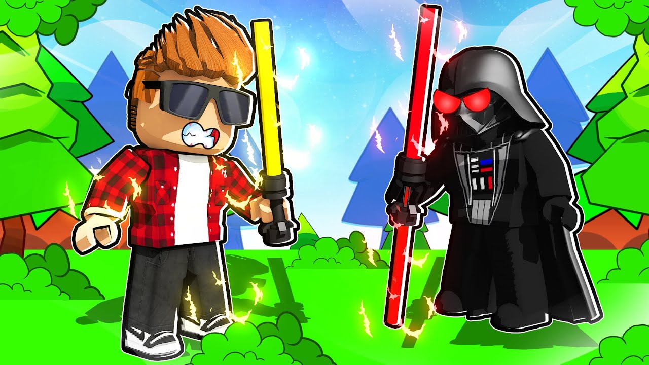Zdobyłem NAJSILNIEJSZY MIECZ ŚWIETLNY! | ROBLOX