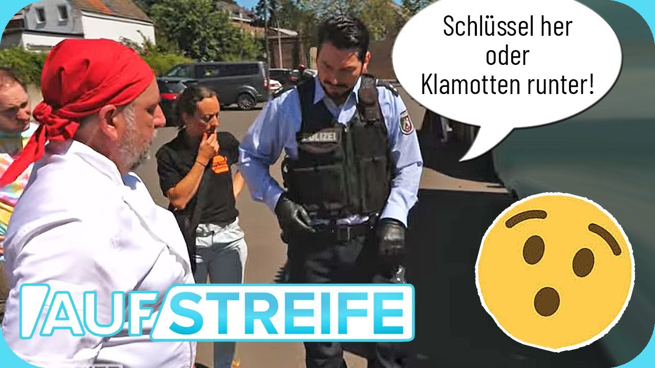 Sindera: “Ich mach Sie NACKIG & zieh Sie KOMPLETT AUS!” 🤨Angriff auf Foodtruck | Auf Streife | SAT.1