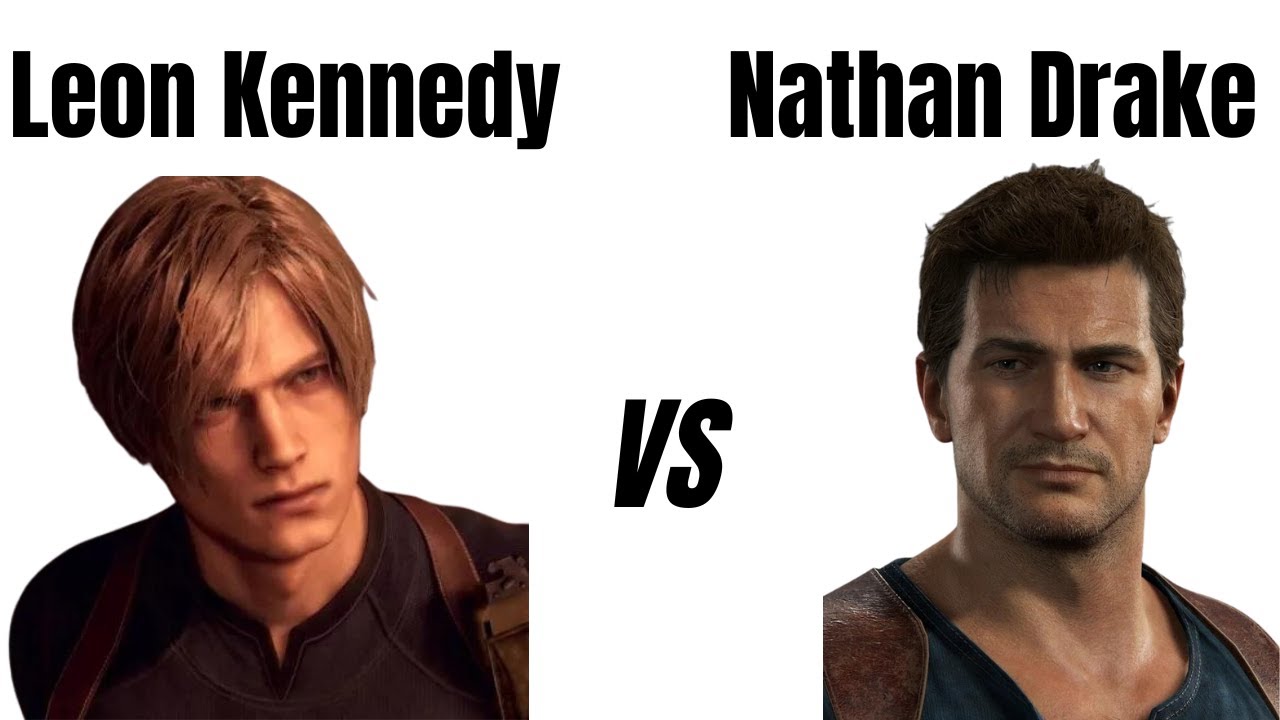 Leon Kennedy Haircut vs Nathan Drake Haircut - TheSalonGuy