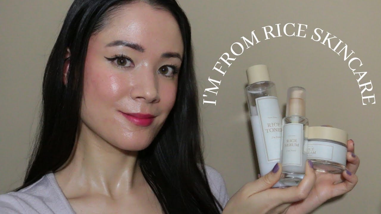 I'm From Rice Toner, Serum and Cream Review | 