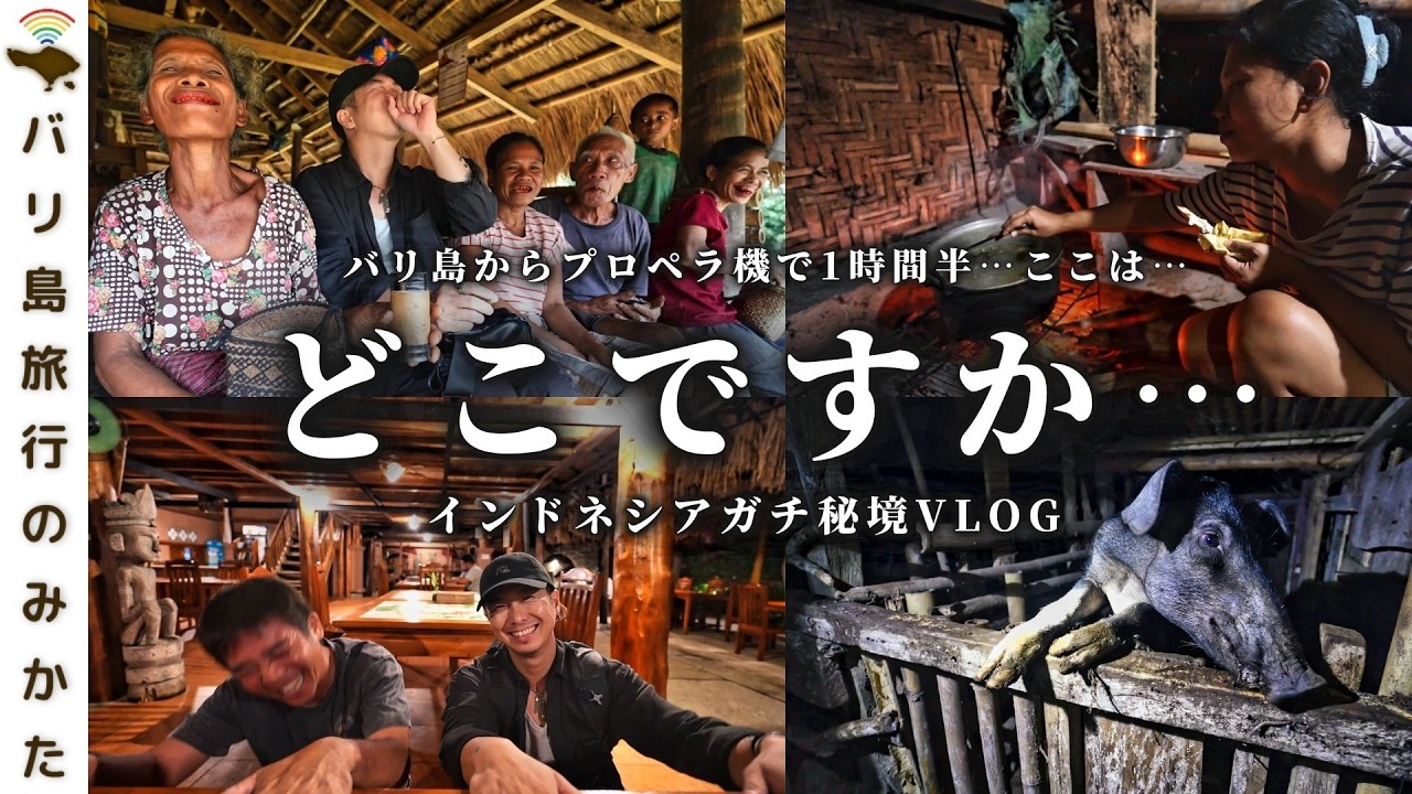【ガチ秘境Vlog】バリ島から行けるスンバ島1泊2日の旅！これはちょっと…すごいぞ…！【バリ倶楽部】No.412