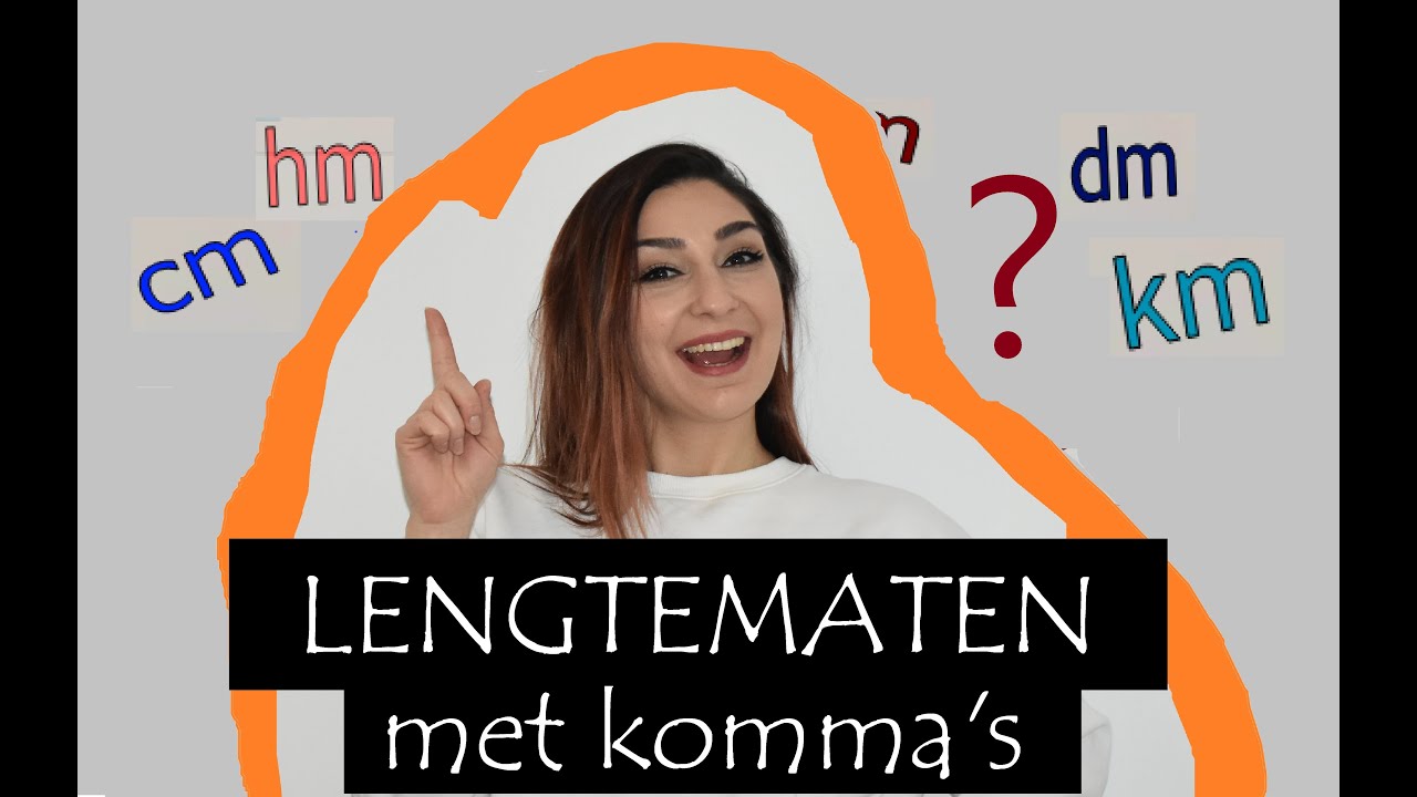 Juf Simmie legt uit | LENGTEMATEN MET KOMMA’S | MATEN omrekenen | groep 7 en 8 | rekenen