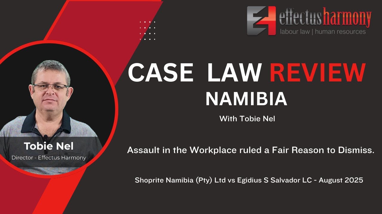 Assault in the Workplace ruled a Fair Reason to Dismiss.