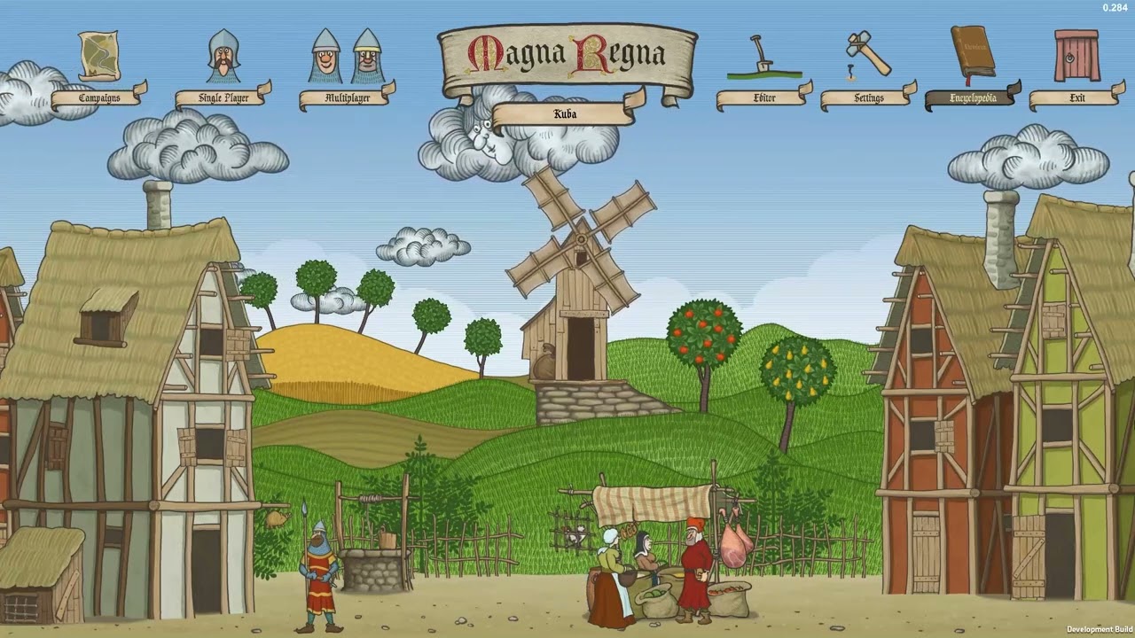 David Wurczel - Magna Regna, Menu Music & Audio