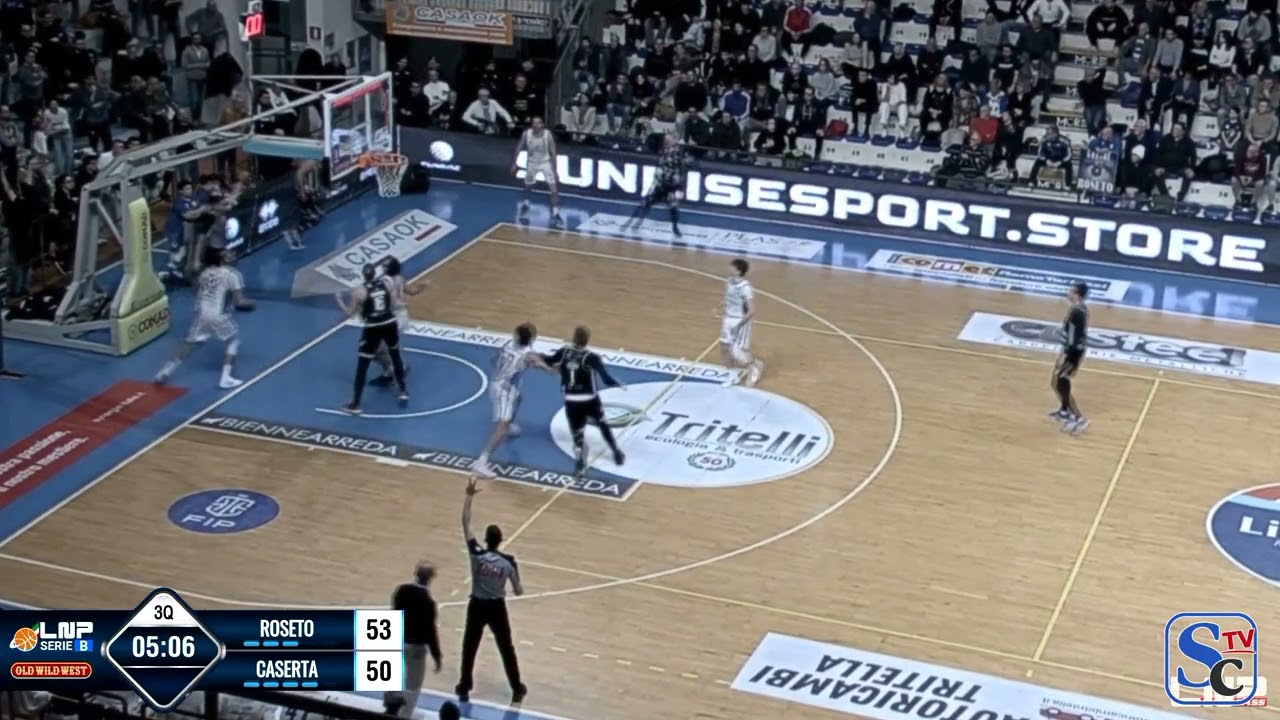 Highlights Liofilchem Roseto Paperdì Caserta 89-80
