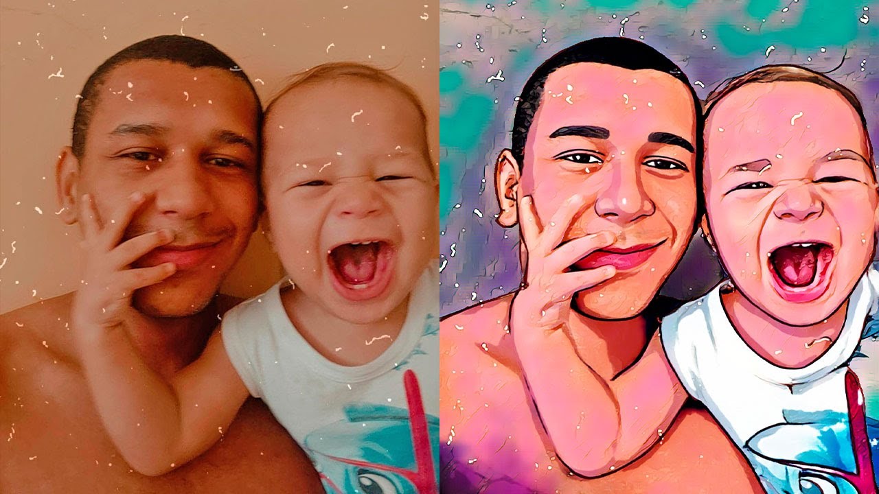 COMO TRANSFORMAR FOTO EM DESENHO — EFEITO CARTOON