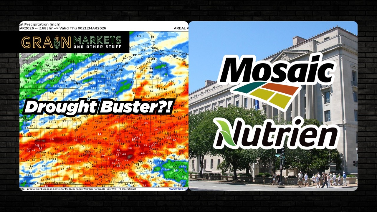 Corn Belt Drought Buster in Progress?? + Fertilizer 