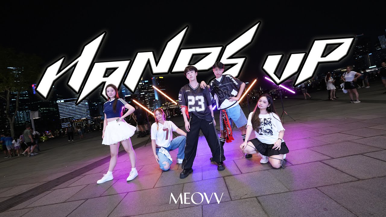 [KPOP IN PUBLIC / ONE TAKE ] MEOVV - 'HANDS UP' | DANCE COVER | AURACE FROM SINGAPORE
