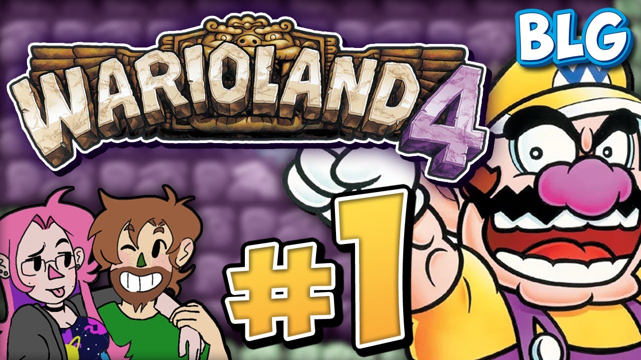 Lets Play Wario Land 4 (BLIND) - Part 1 - Funky New Style
