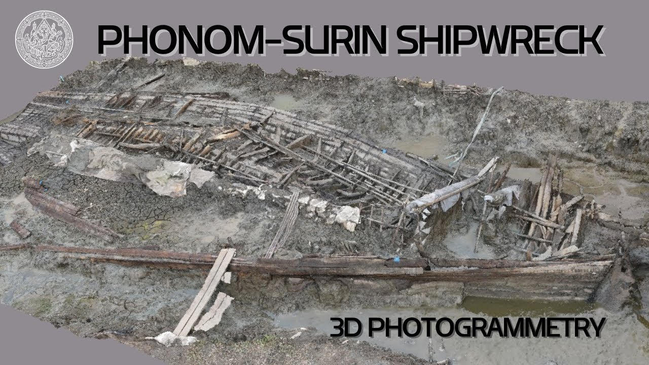 3D Photogrammetry of Phanom-Surin Shipwreck (Thailand)