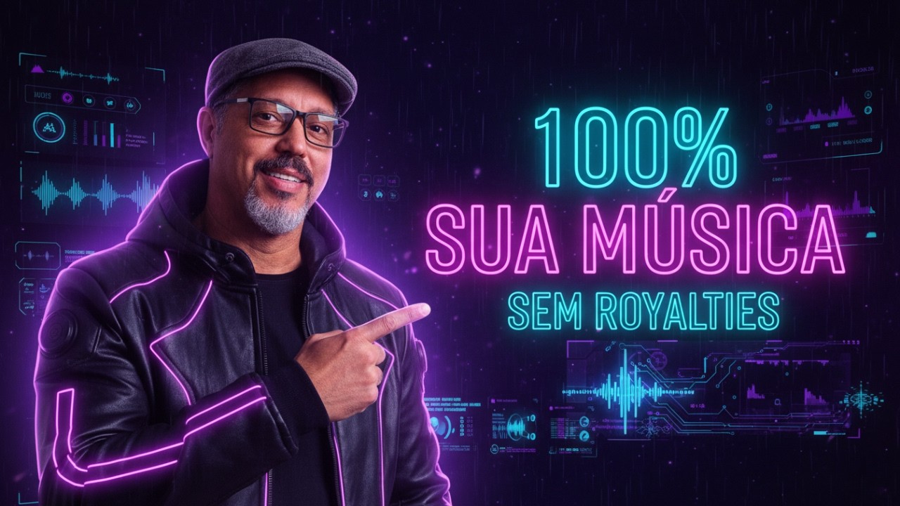 Crie Músicas com IA e Seja Dono dos Direitos Para Sempre   Sem Royalties