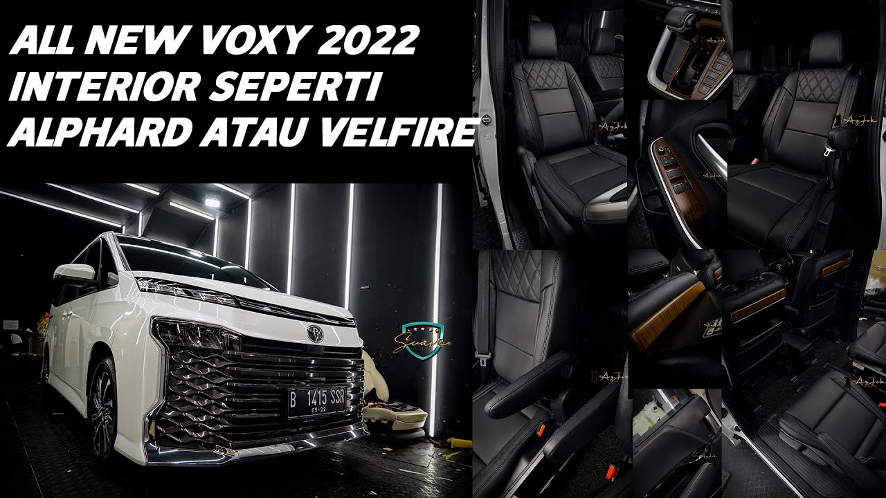 TIPS DRESSUP MODIFIKASI TOYOTA ALL NEW VOXY 2022 DIBIKIN MEWAH DARI ORIGINALNYA