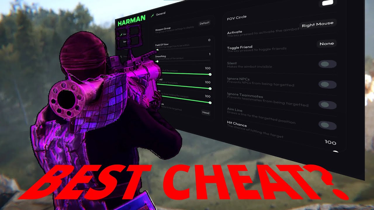 DUO CHEATERS CONTROLLING SERVER WITH HARMAN CHEATS