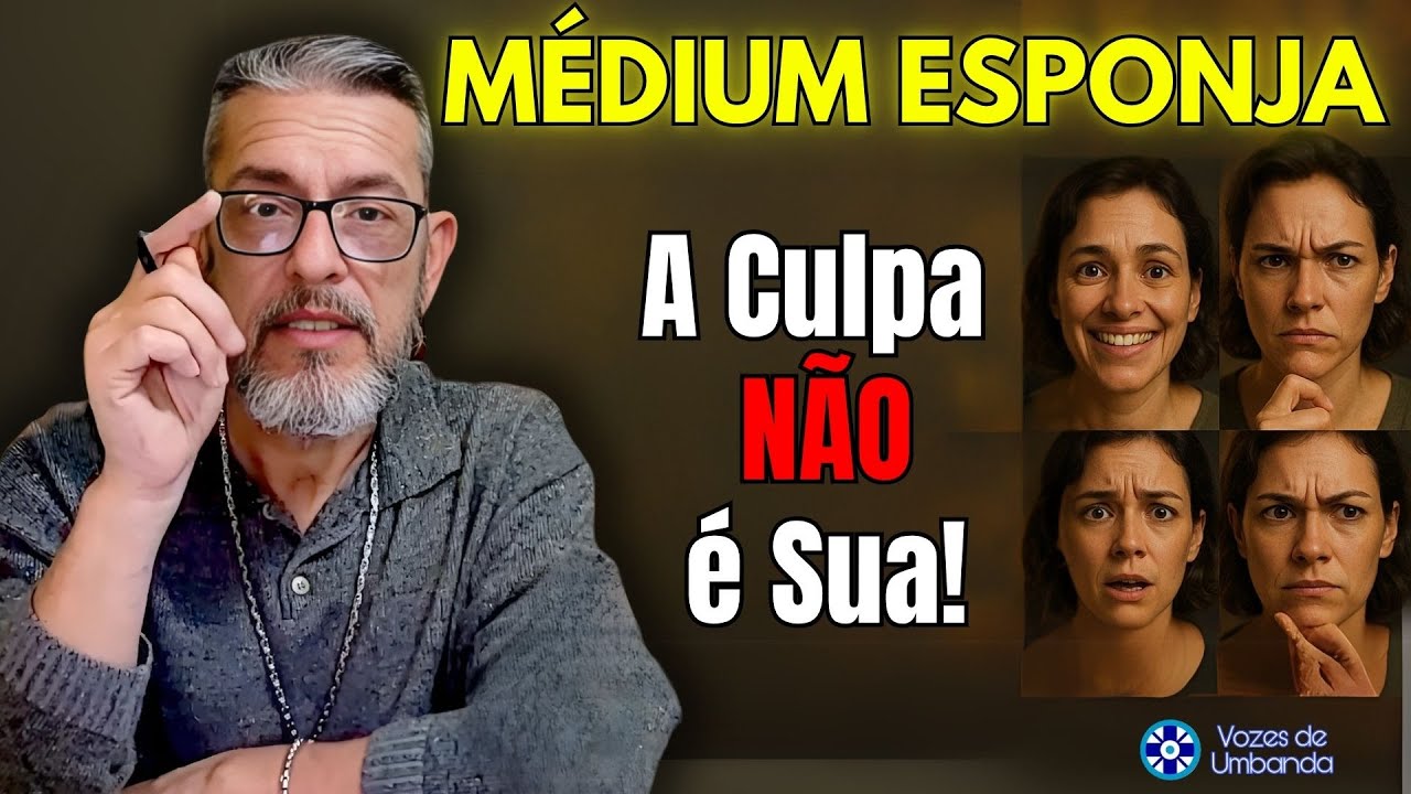 A Culpa Não É Sua — Você É Um Médium Esponja e Ninguém Te Avisou