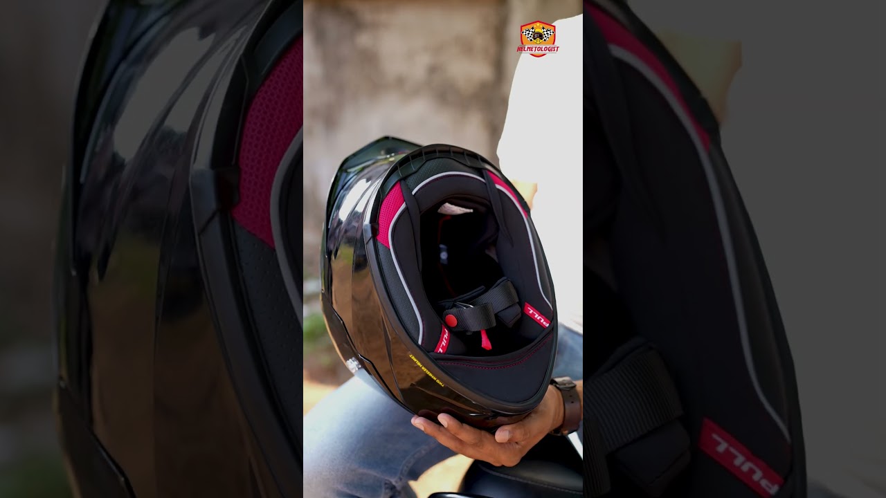 KYT Glossy black Helmet #helmetologist #kytttrevo #kytr2rpro