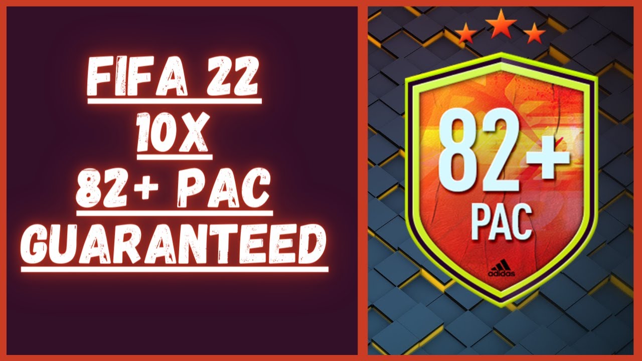 Fifa 22 What I Packed From 10x 82+ PACE Guaranteed Packs Sbc Are They Worth It?
