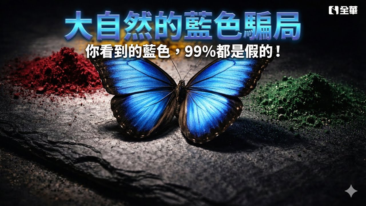 EP23：大自然的藍色騙局：你看到的藍色，99%都是假的！｜すごい知識站【Podcast】
