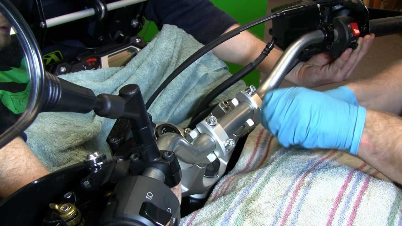 Подставки для руля ROX на Yamaha Super Tenere — как установить