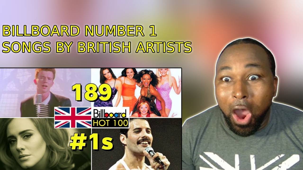 Every Billboard Number 1 Song By British Artists (1962-2022) ( REACTION )