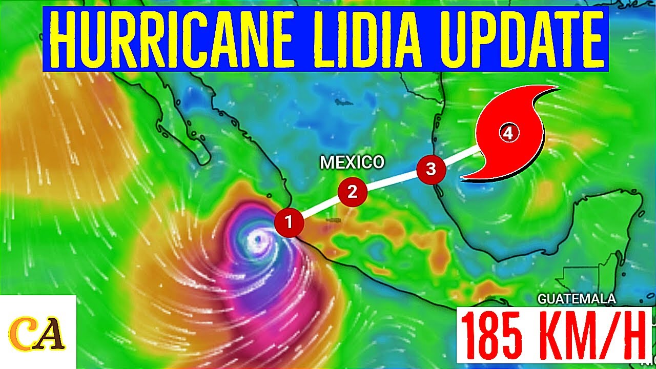 Hurricane Lidia Update | Mexico hurricane Lydia 2023 tracker - 11 October