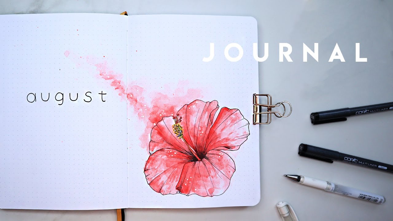 I Setup my Bullet Journal For August 2021 | Have you??