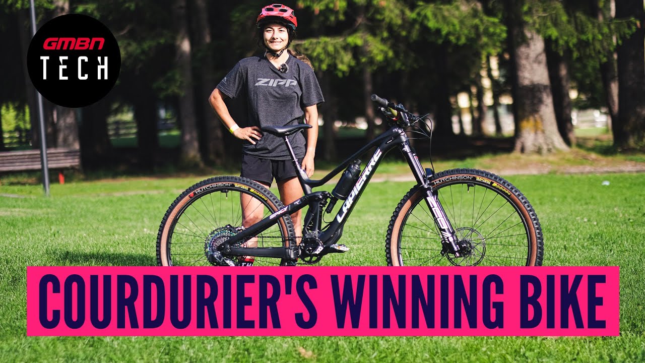 Isabeau Courdurier's EWS Winning Lapierre Spicy | GMBN Tech Pro Bike Check