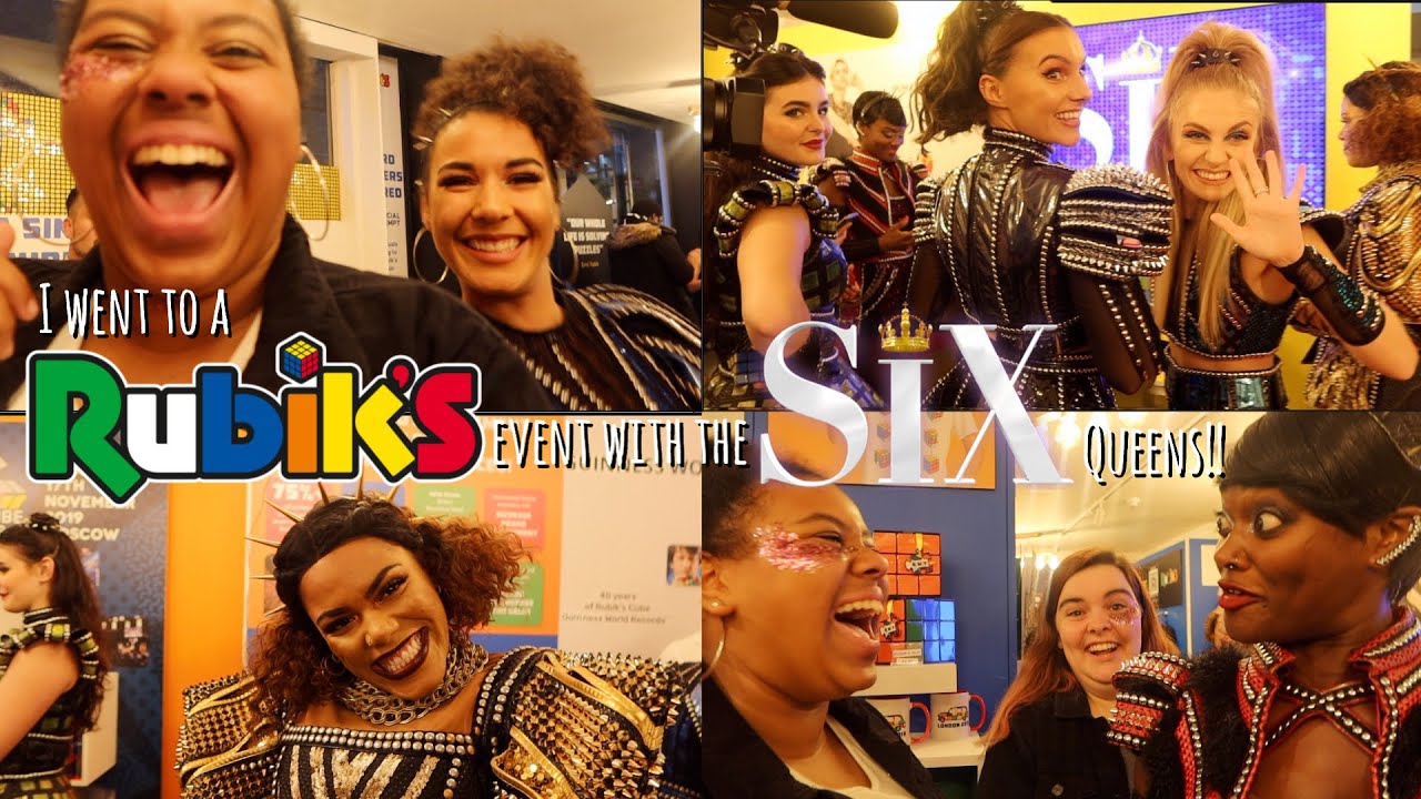 MEETING THE SIX QUEENS AT THE RUBIK'S CUBE EVENT
