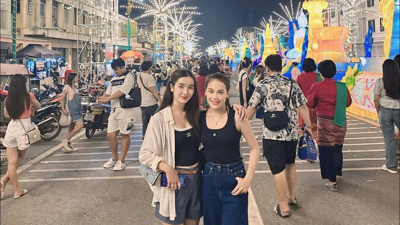 ยิ่งใหญ่องลังการ คนนับแสนแห่มาชมไหลเรือไฟโลกคือที่สุด ครั้งแรกของสาวลาว🇱🇦🇹🇭