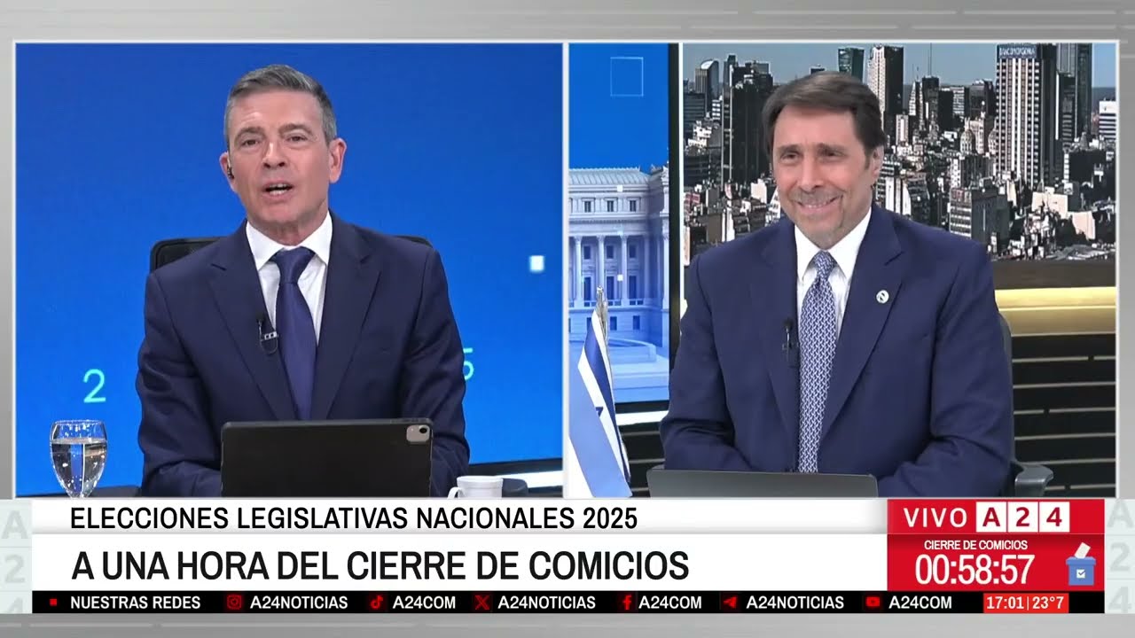 👉BAJA PARTICIPACI&Oacute;N: A UNA HORA DEL CIERRE DE LOS COMICIOS