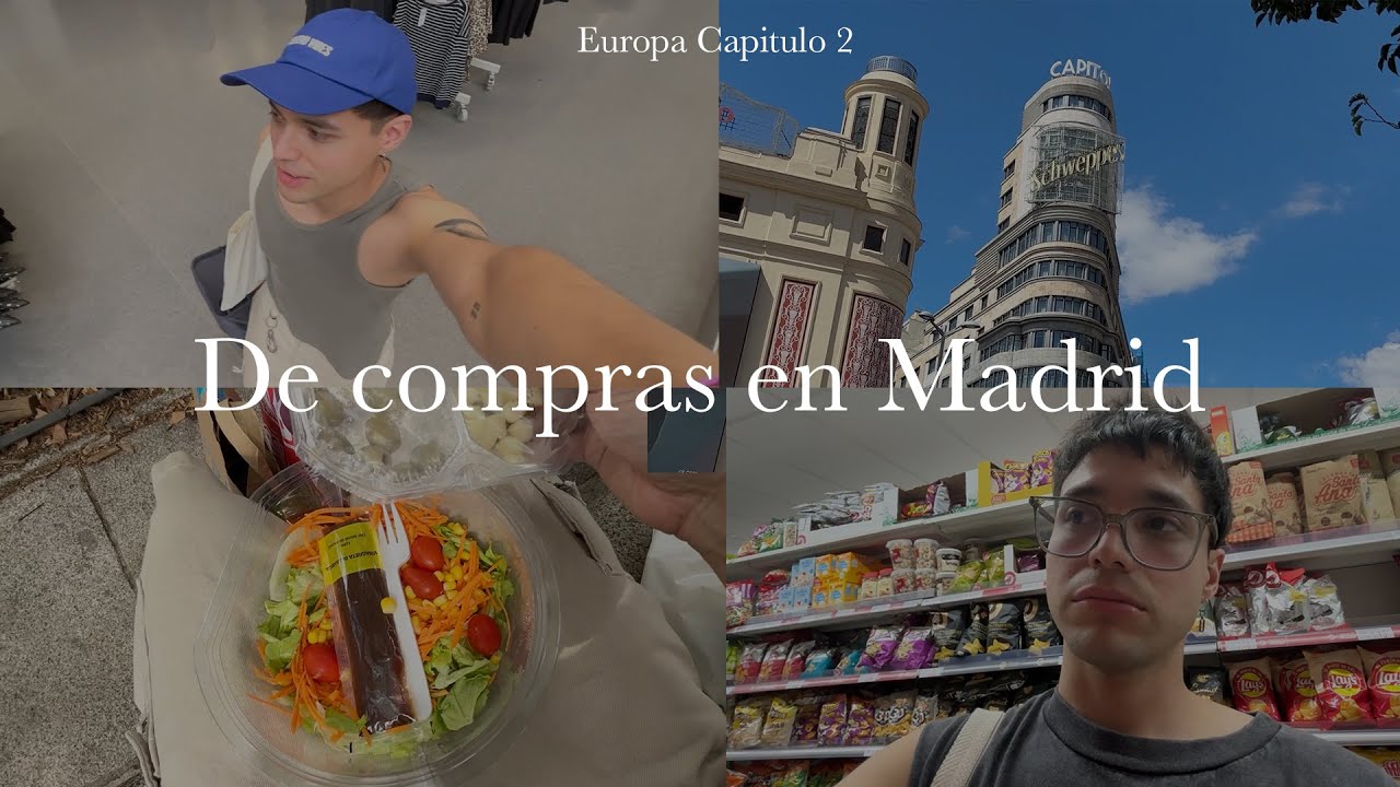 COMPRAS en MADRID conociendo PRIMARK y SUPERMERCADOS 🇪🇸