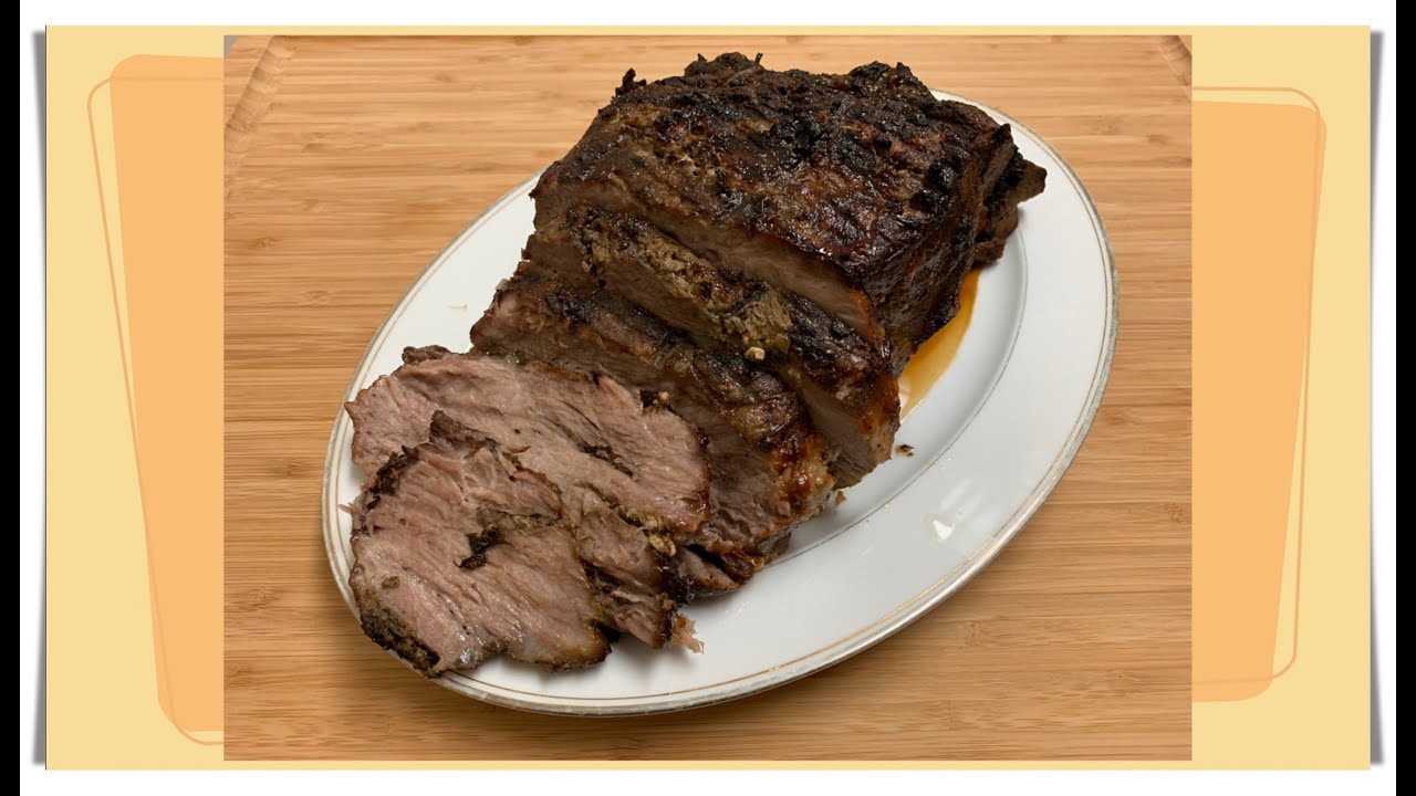 Paleta de Cerdo asada, en horno Nuwave. 🇨🇺 👩🏻‍🍳👍