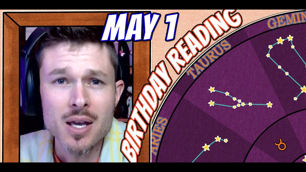 'Secret Language of Birthdays' May 1 Birthday Reading 🤡