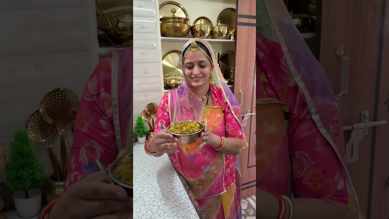 राजस्थानी मेथी गट्टे की सब्जी | Rajasthani Methi Gatte ki Sabzi | Winters Special | Marwadi Rasoi