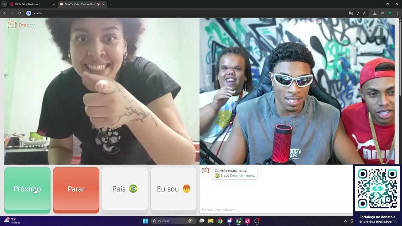 ZAGO NO OMEGLE COM A TDZ