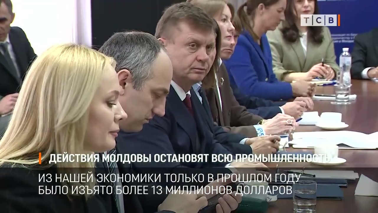 Действия Молдовы остановят всю промышленность