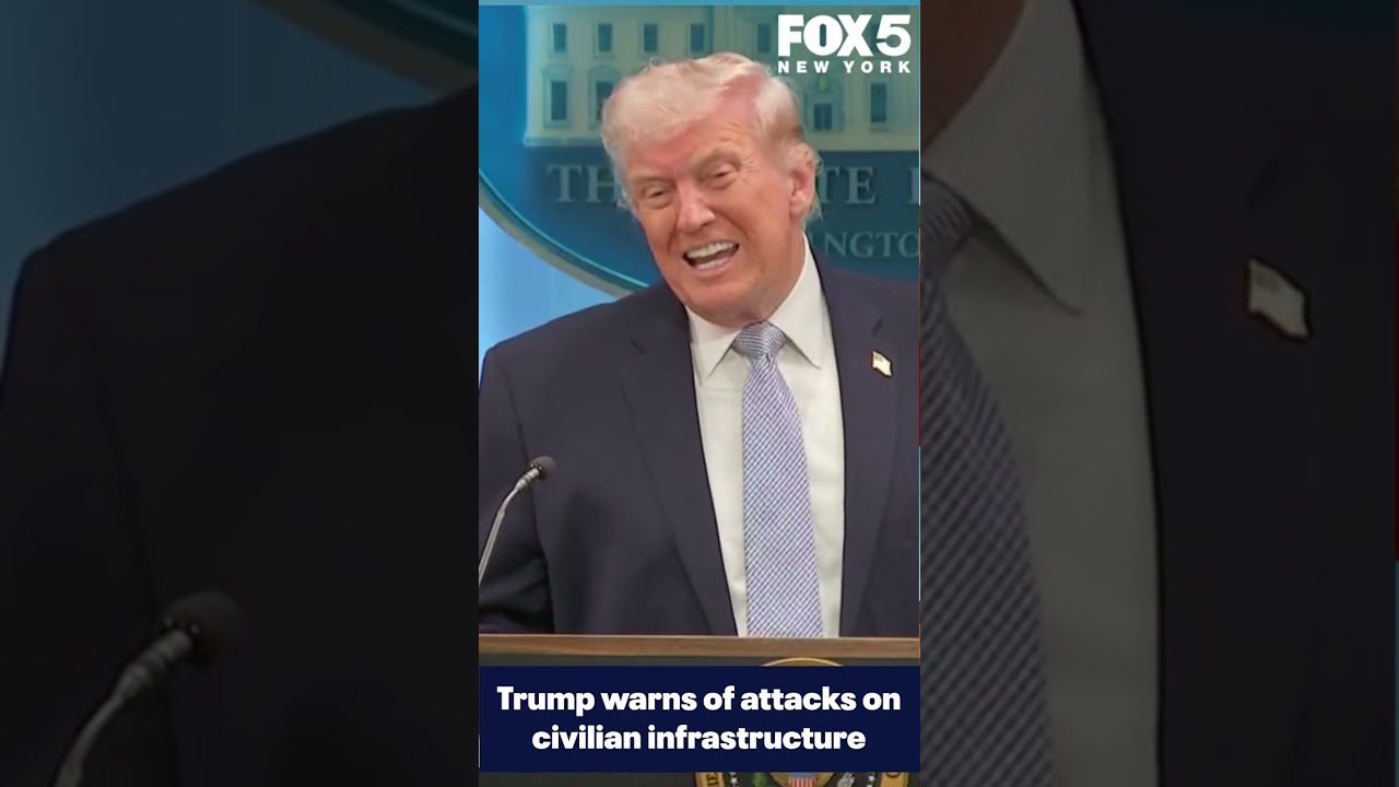 Trump warns of attacks on civilian infrastructure in Iran