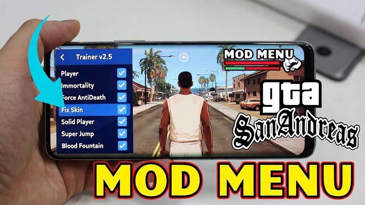 GTA San Andreas Mod Menu for Android 2026 — Best Working MOD (No Root!)
