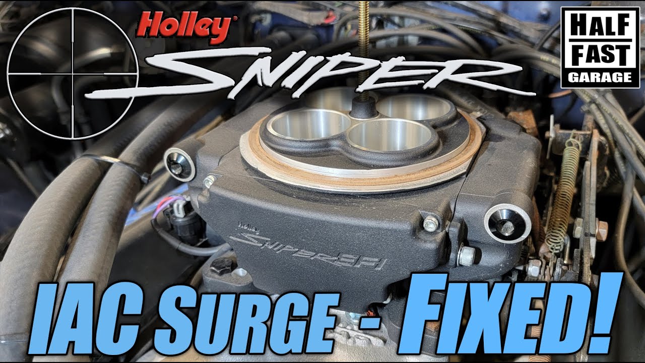 Holley Sniper EFI IAC Surge — проблема с управлением холостым ходом УСТРАНЕНА! Попробуйте это, пр...