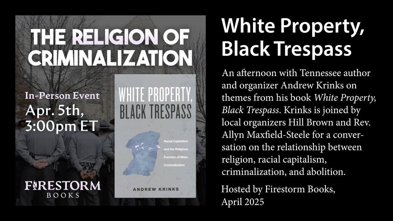 The Religion of Criminalization / The Religion of Abolition