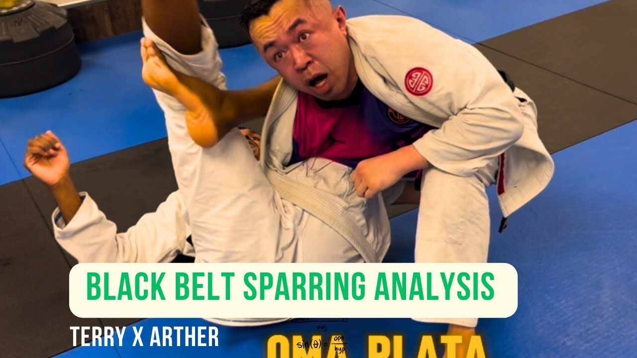 Two Black Belts rolling 🎤 commentary: Arther x Terry