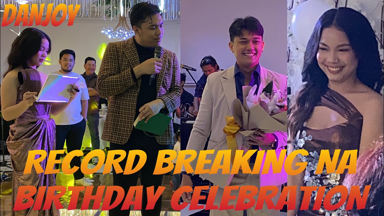 DANJOY KILIG MOMENTS || ANG RECORD BREAKING BIRTHDAY CELEBRATION NI JOY DIWATA #danjoy #joydiwata