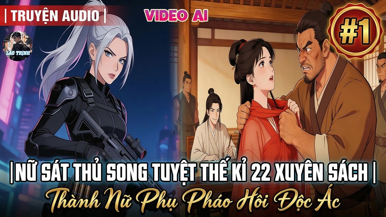 Truyện Audio| Nữ Sát Thủ Song Tuyệt Thế kỉ 22 Xuyên Sách | Thành Nữ Phụ Pháo Hôi Độc Ác #1