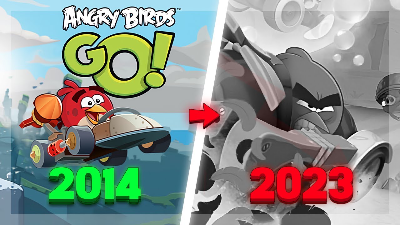 Взлет и печальное падение Angry Birds GO!