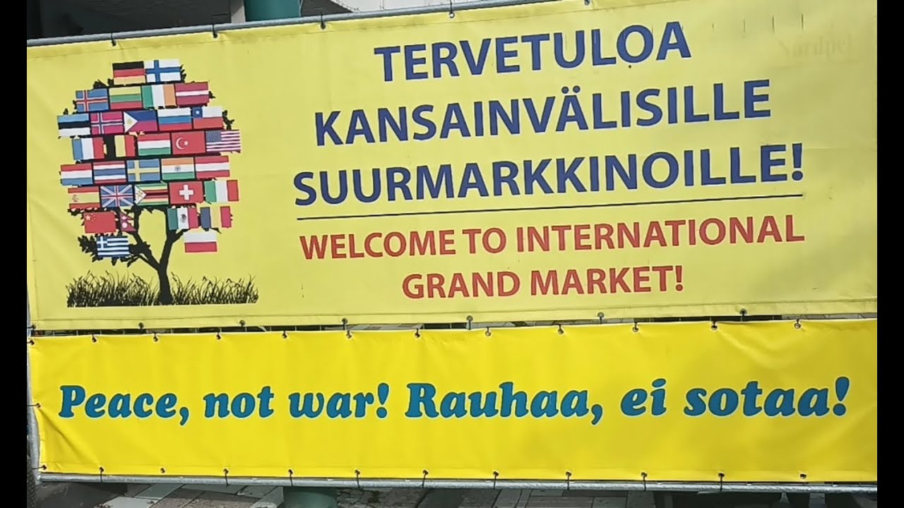 INTERNATIONAL GRAND MARKET @ JAKOBSTAD/PIETARSAARI FINLAND