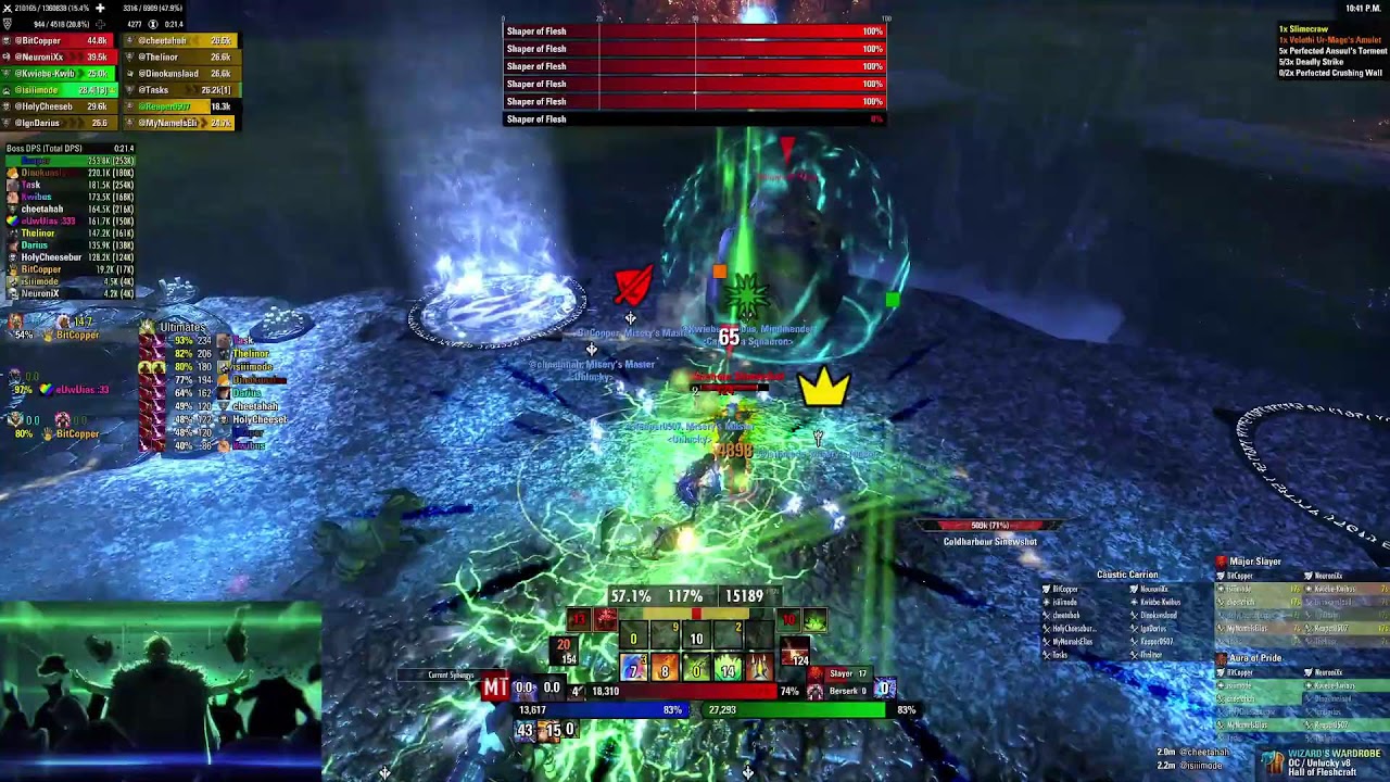 Unlucky Ossein Cage push D20