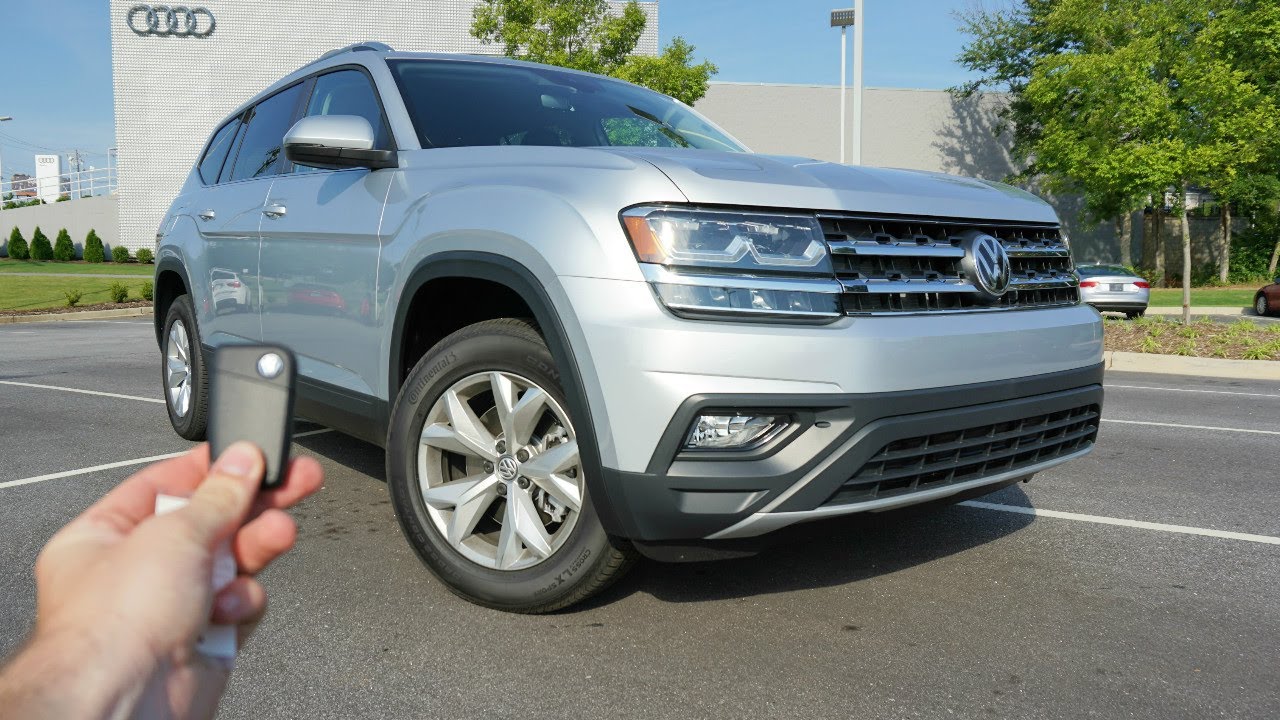 2018 Volkswagen Atlas SE: Start Up, Test Drive, Walkaround and Review