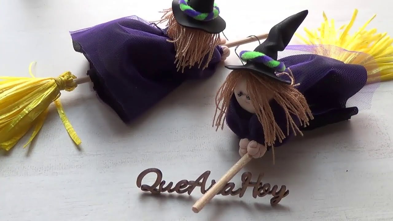 Como hacer Brujas traviesas DIY